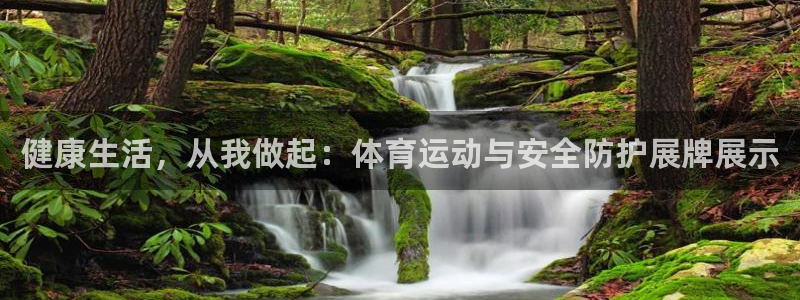 ug环球官网：健康生活，从我做起：体育运动与安全防护展牌展示